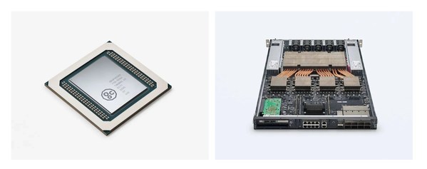 从左至右：Graphcore Mk2 IPU, Graphcore IPU-M2000